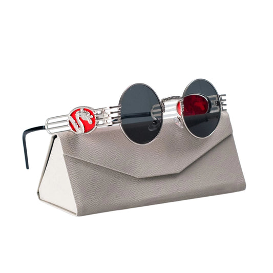 DRAGONCORE™ Vintage Round Frame Sunglasses