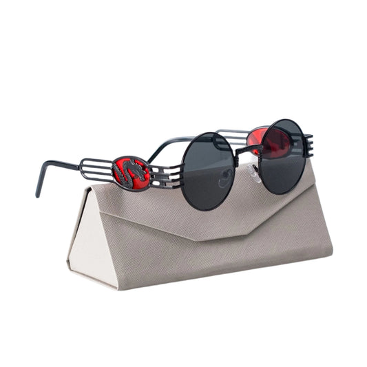 DRAGONCORE™ Vintage Round Frame Sunglasses
