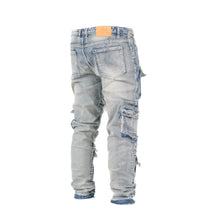 Load image into Gallery viewer, Rogue Heavy-Distress Multi-Pocket Denim
