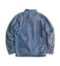 Load image into Gallery viewer, Sherpa-Lined Heritage Denim Jacket

