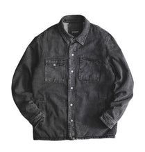 Load image into Gallery viewer, Sherpa-Lined Heritage Denim Jacket
