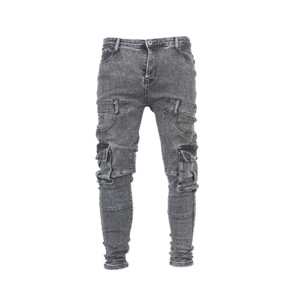 Shadow Fade Tactical Cargo Denim