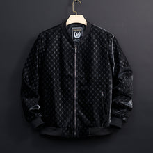 Load image into Gallery viewer, Men Geo Print Bomber Jacket
