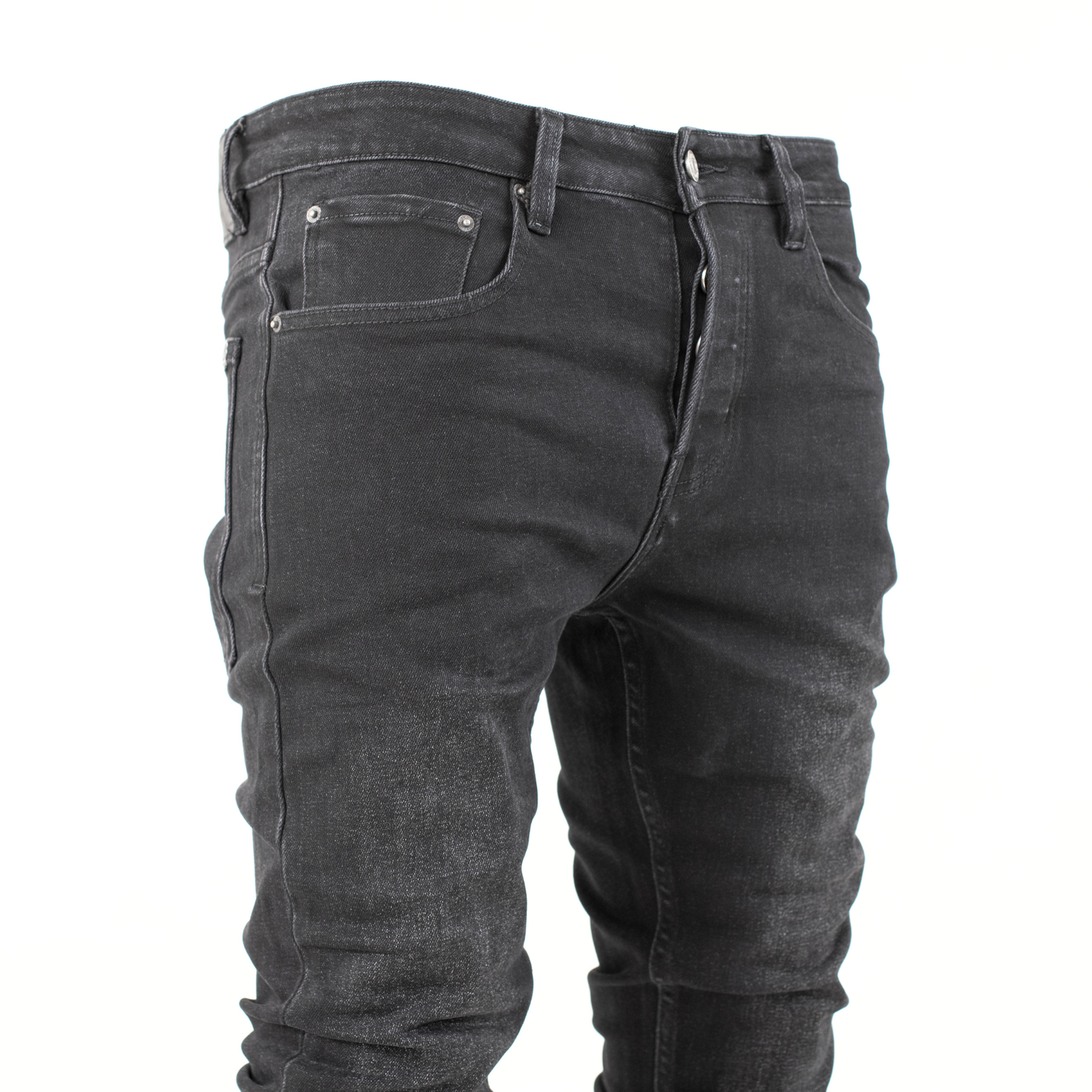 Fade Black Skinny Jean C6021