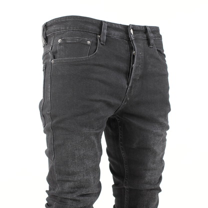 Fade Black Skinny Jean C6021