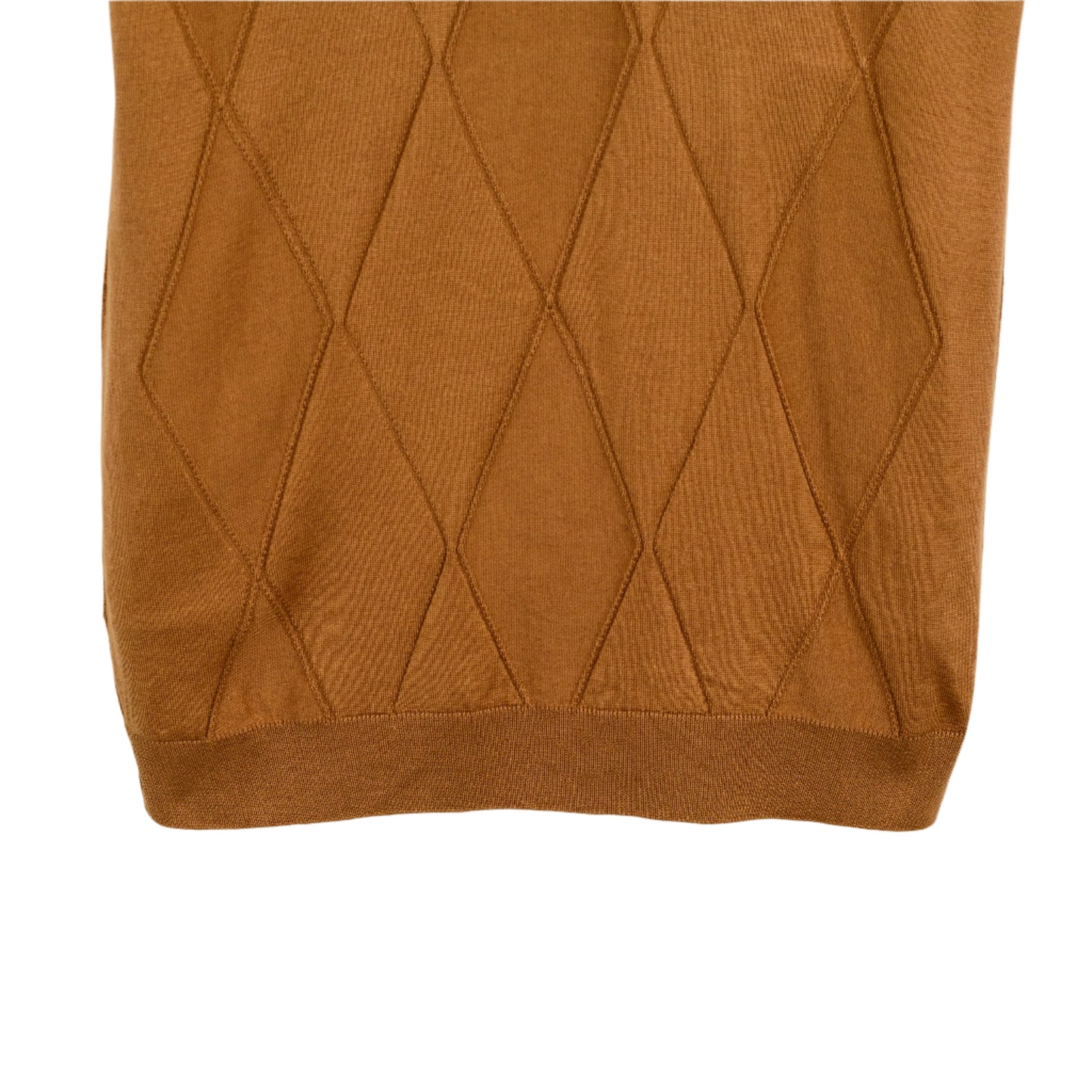 Men Solid Colour Knit Polo Shirts