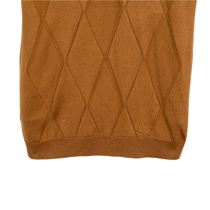 Men Solid Colour Knit Polo Shirts