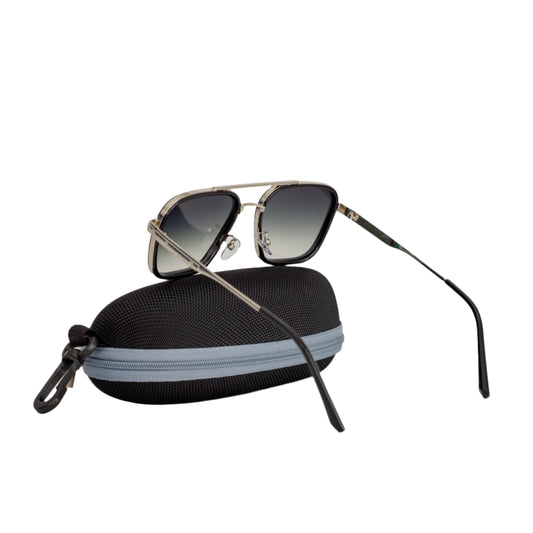 Men All Retro Square Sunglasses