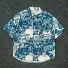 Load image into Gallery viewer, Graphic Print Button-Up Shirt
