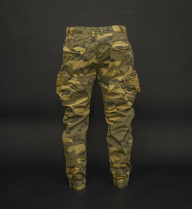 Men Cuffed QXL Camouflage Cargo Pants ONLY