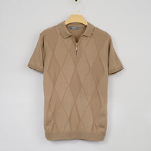 Load image into Gallery viewer, Men Solid Colour Knit Polo Shirts
