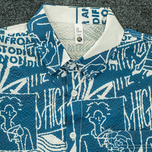 Load image into Gallery viewer, Graphic Print Button-Up Shirt
