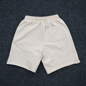 SMW Raw Hem Draw String Sweat Shorts