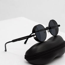 Load image into Gallery viewer, SteamPunk Classic Vintage Round Sunglasses.
