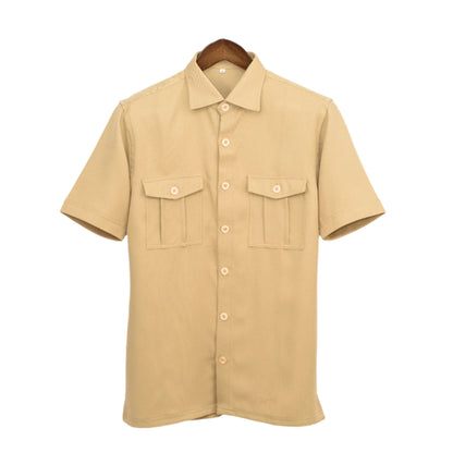 Men Safari Short Sleeve Suit