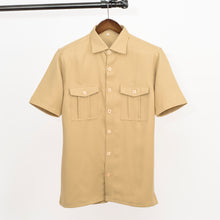 Load image into Gallery viewer, Men Double Pocket Safari Inspired Short Sleeve Shirts ONLY
