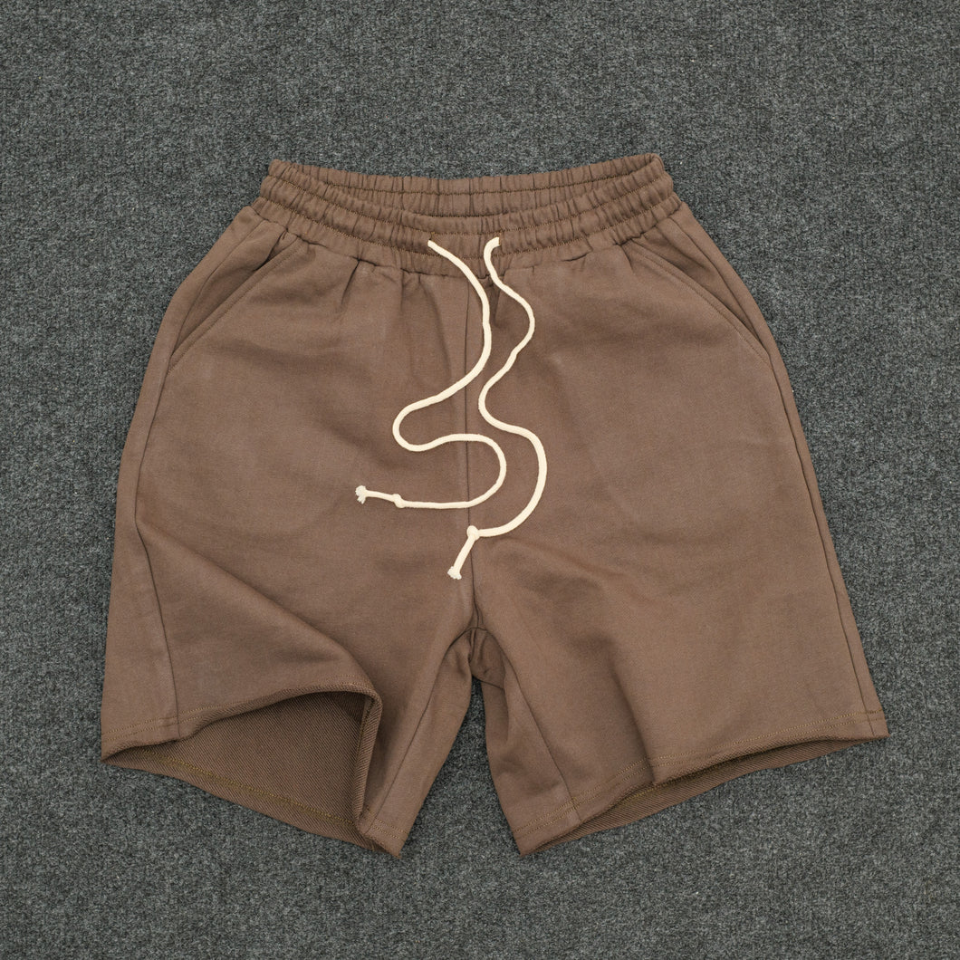 SMW Raw Hem Draw String Sweat Shorts