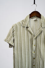 Load image into Gallery viewer, Complo Revere Collar Pin Stripe Shirt
