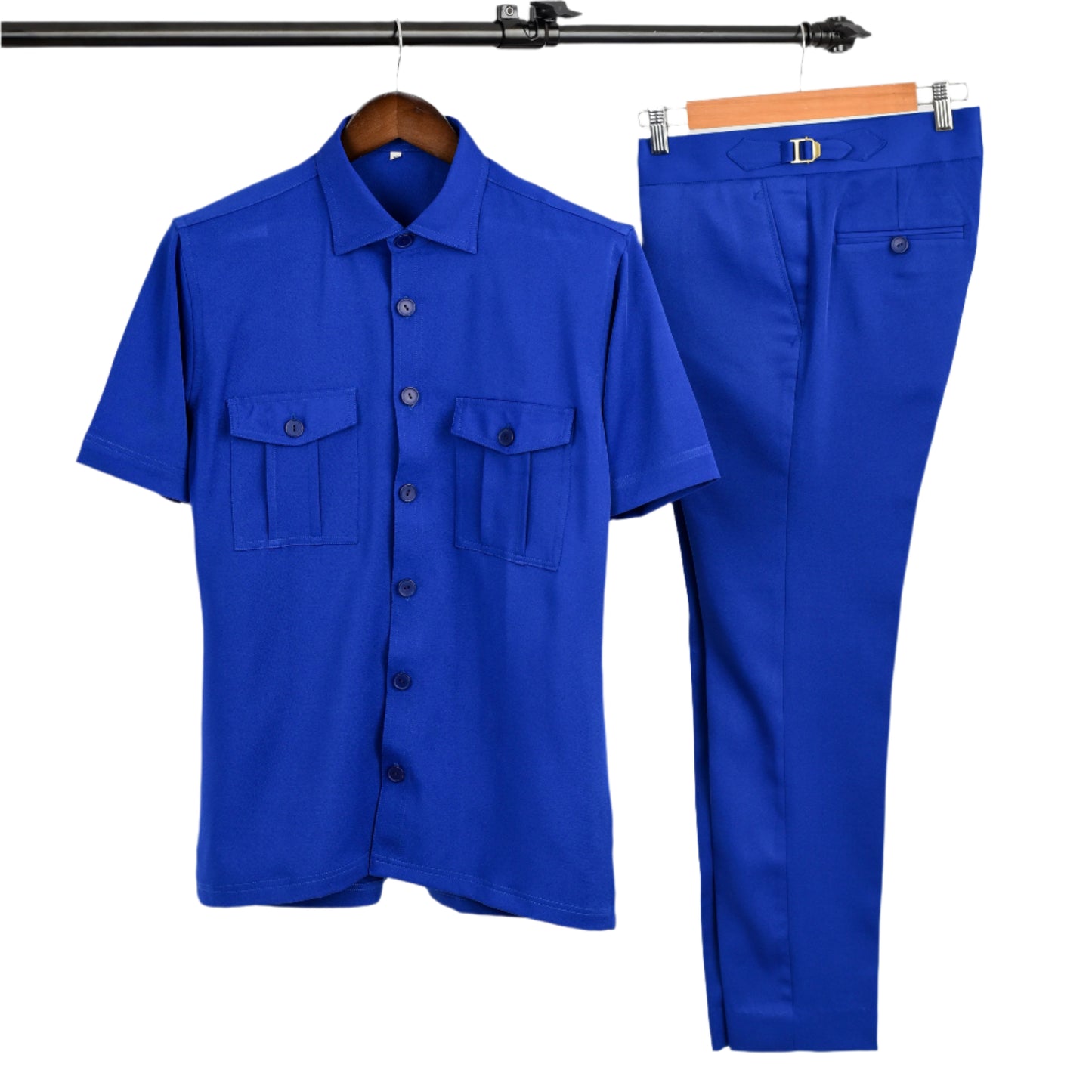 Men Safari Short Sleeve Suit