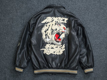 Load image into Gallery viewer, Men’s leather letterman Varsity Jacket
