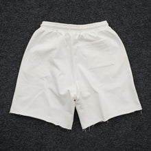 Load image into Gallery viewer, SMW Raw Hem Draw String Sweat Shorts
