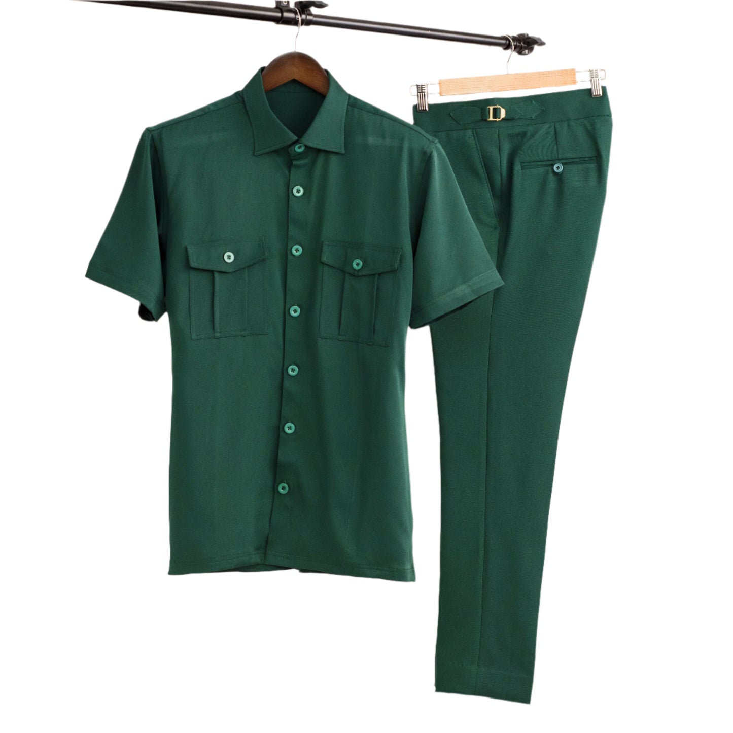 Men Safari Short Sleeve Suit
