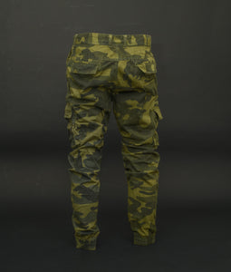 Men Cuffed Camouflage Cargo Pant QXL