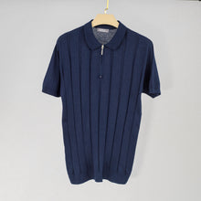 Load image into Gallery viewer, Men Solid Colour Knit Polo Shirts
