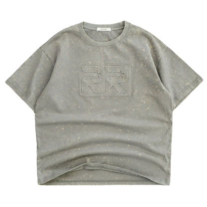 Vintage Washed Embroidered T-Shirt