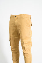 Load image into Gallery viewer, Men Flap Pocket Slim Cargo Pants

