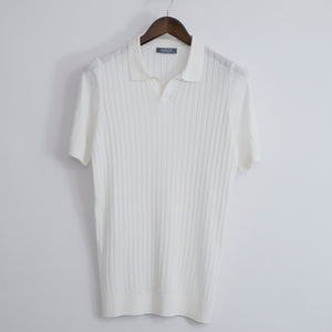 Miron Knitted Polo T Shirt