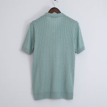 Load image into Gallery viewer, Miron Knitted Polo T Shirt
