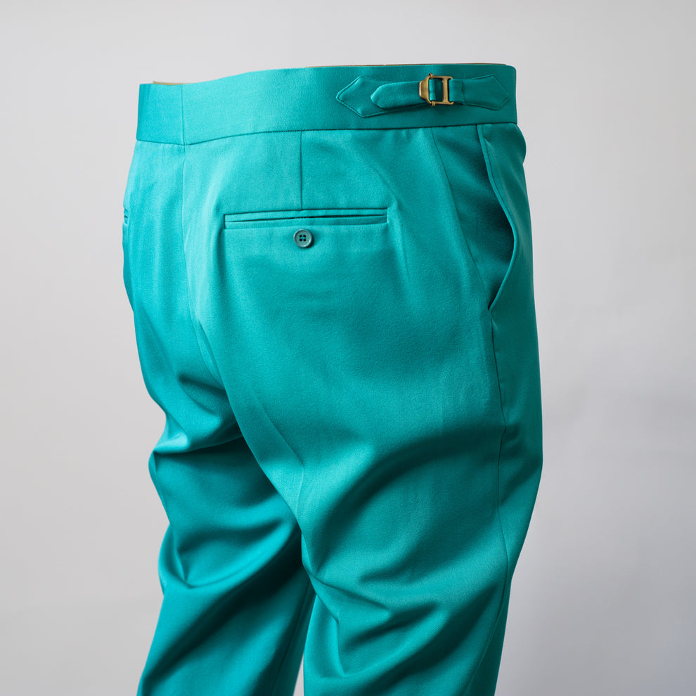 Casual slim high waist casual pants