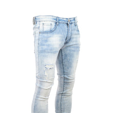 Load image into Gallery viewer, Men Ripped Tapered Pencil Skinny Jean
