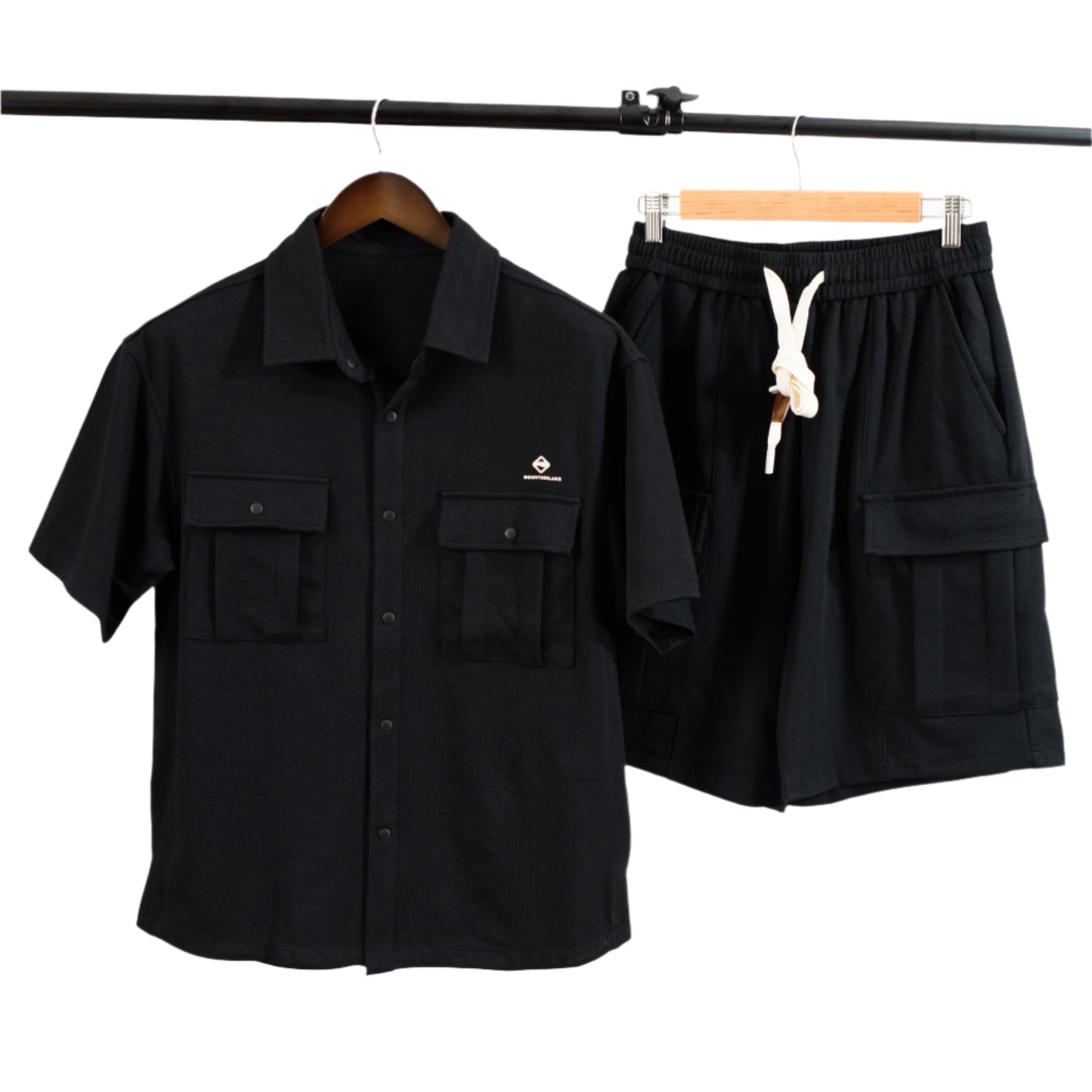 Men Cargo Pocket Shirt/Short