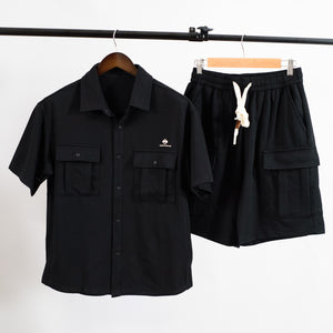 Men Cargo Pocket Shirt/Short