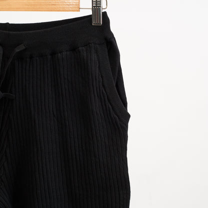 Men Knitted Button Up Shirt/ Short