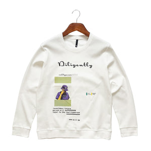 Light “Diligently” Graphic design Sweatshirts
