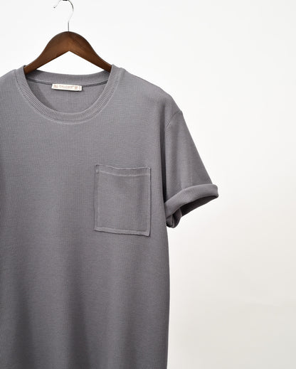 Paul LE Guen Solid Colour Pocket Patched Loose Fit Short Sleeve TSHIRT