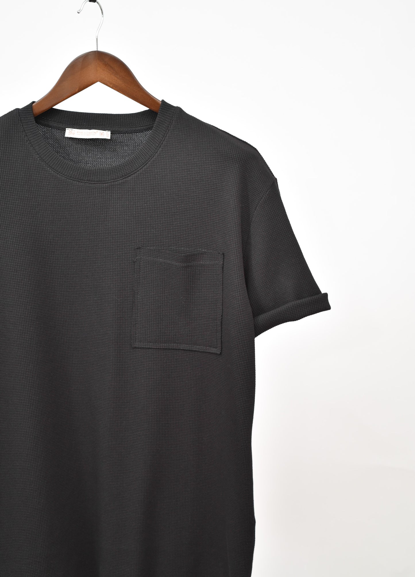 Paul LE Guen Solid Colour Pocket Patched Loose Fit Short Sleeve TSHIRT