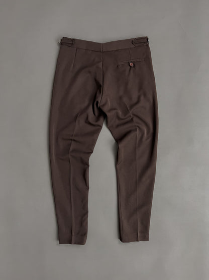 Men’s Formal Business Casual High Waist Slim fit Pants