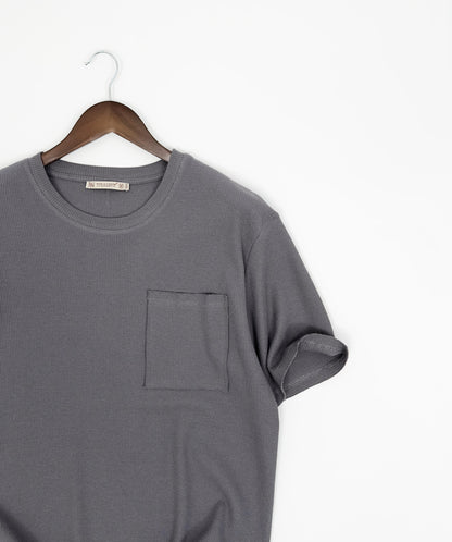 Paul LE Guen Solid Colour Pocket Patched Loose Fit Short Sleeve TSHIRT