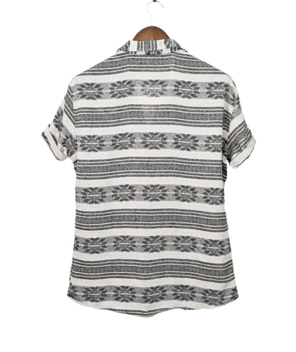 Neutral Striped Pattern Shirt ONLY