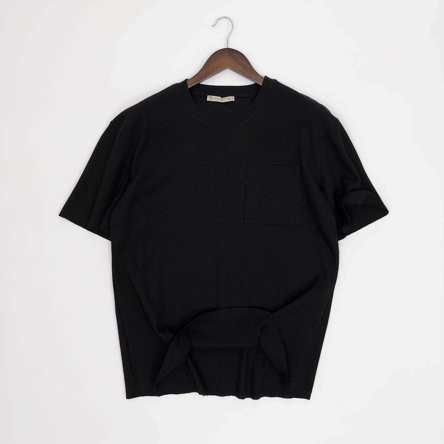 Paul LE Guen Solid Colour Pocket Patched Loose Fit Short Sleeve TSHIRT