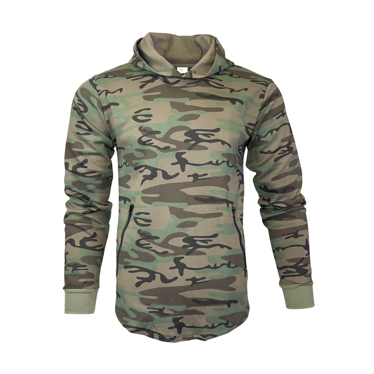 Hooded Camouflage Jumper – LOWKAL SA