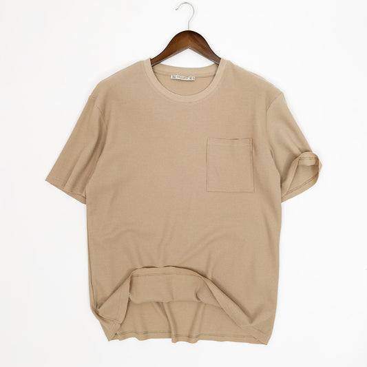 Paul LE Guen Solid Colour Pocket Patched Loose Fit Short Sleeve TSHIRT