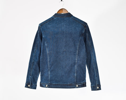 Men Moto Denim Jacket