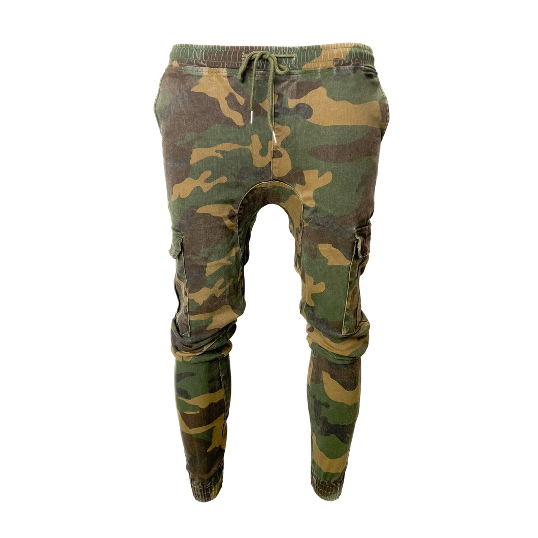 Camouflage Skinny Design Pants