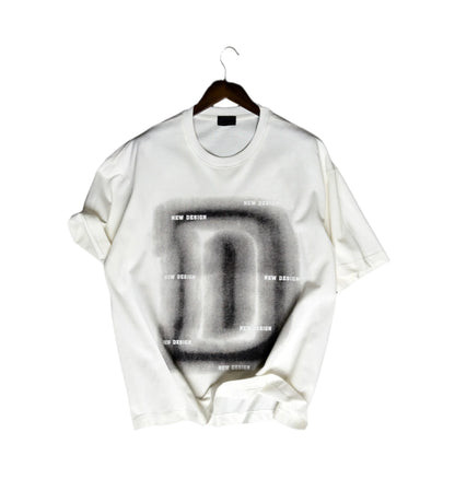 Men’s Letter “D” Graphic Design T-Shirt